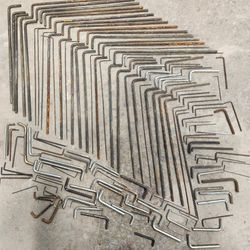 100+ Allen Wrenches / Hex Keys Assorted Sizes And Lengths