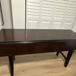 Sofa Table With Folding Sides