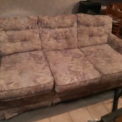 Couch with pull out bed