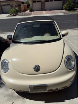 2003 VW Beetle convertible.