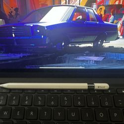 iPad Pro 12.9” (128GB) + Apple Pencil + Keyboard Case – Ultimate Productivity Bundle