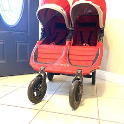 City Double Stroller GT With Cupholder 