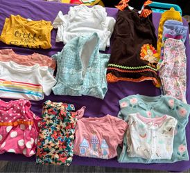 Baby Girls Sizes 12 - 18 Months All Seasons 14 Items Bundle