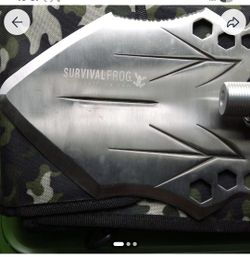 Survival Frog Stainless Steel Shovel Handle Screws Together 