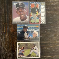 Michael Jordan Baseball Rookie Cards