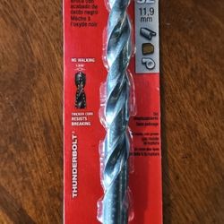 Milwaukee 48-89-2736 15/32" Thunderbolt Oxide Drill Bit, Black