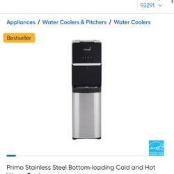 Primo Stainless Steel Water Dispenser 