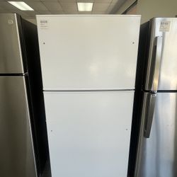 GE Top Freezer Fridge, Great For The Garage, Only $699 w/ One Year Warranty