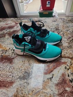 NIKE GIANNIS ZOOM FREAK 3 TB Jade Teal Griffey Black White MEN SIZE.11.5 NEW