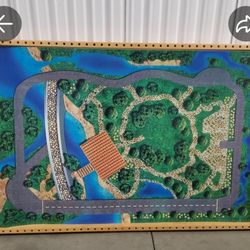 Large Wooden Play Table Top/Frame and Mat