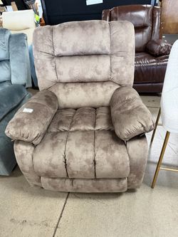 Meghan 36” W Soft Modern Plush Manual Massage Recliner