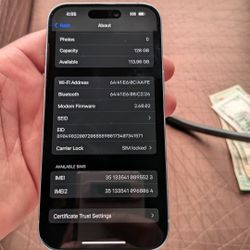 iPhone 15 128 GB Locked T-Mobile 