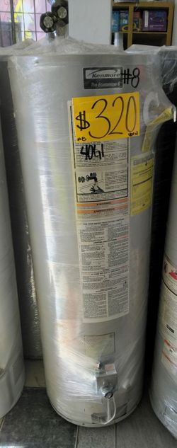 KENMORE 40 GL WATER HEATER 💦