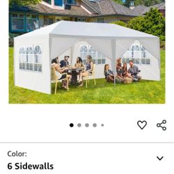 Canopy Tent with Side Walls
