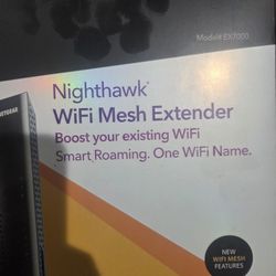 Nighthawk WiFi Mesh Extender Boost your existing WiFi Smart Roaming. One WiFi Name.