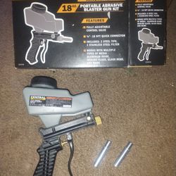 Portable Abrasive Blaster Gun Kit
