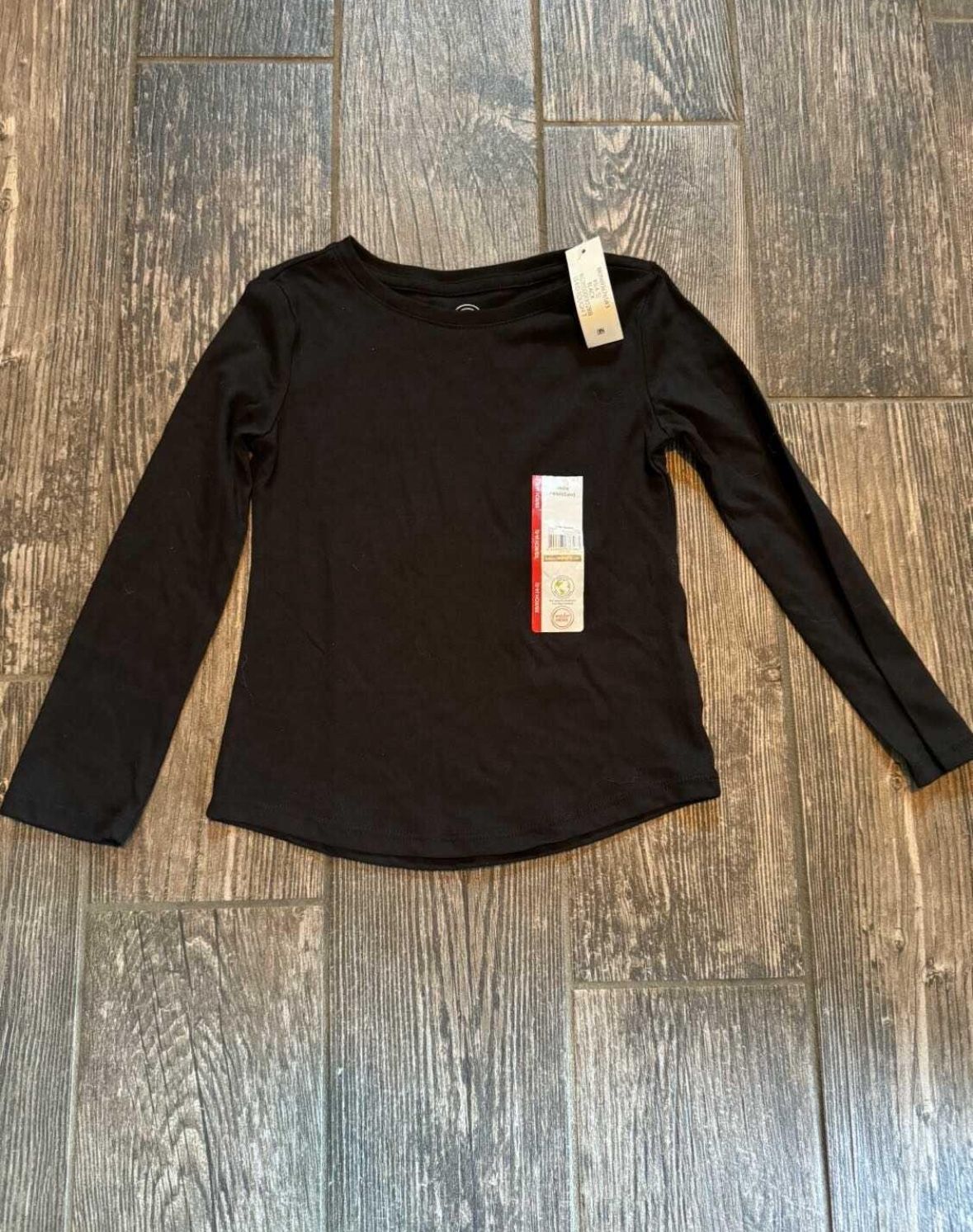 New Kids XS Black Long Sleeve 4-5