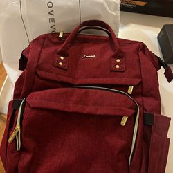 Lovevook Red Laptop Backpack