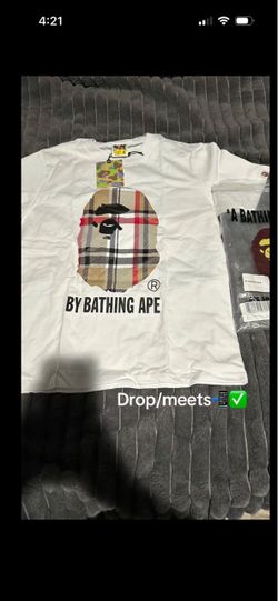 Burberry bape tee