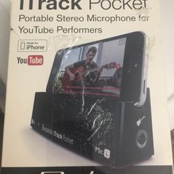 iTrack Pocket Portable Stereo YouTube Microphone 