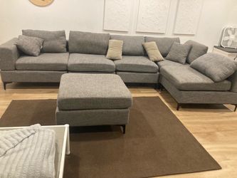6 piece modular couch