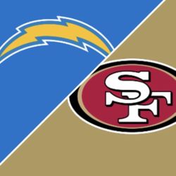 Chargers Vs Niners Tickets. 
