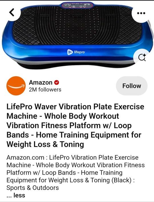 LifePro Waver Vibration Plate Whole Body Workout Vibration 