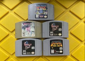 Nintendo 64 Game Cartridges