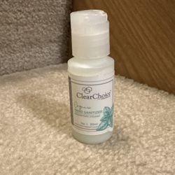 ClearChoice Organic Hand Sanitizer new .50