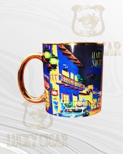 Distortion Series Habana Nights Coffee Mug – Lucky Cigar