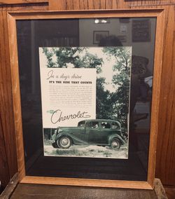 Ad From Magazine Chevrolet