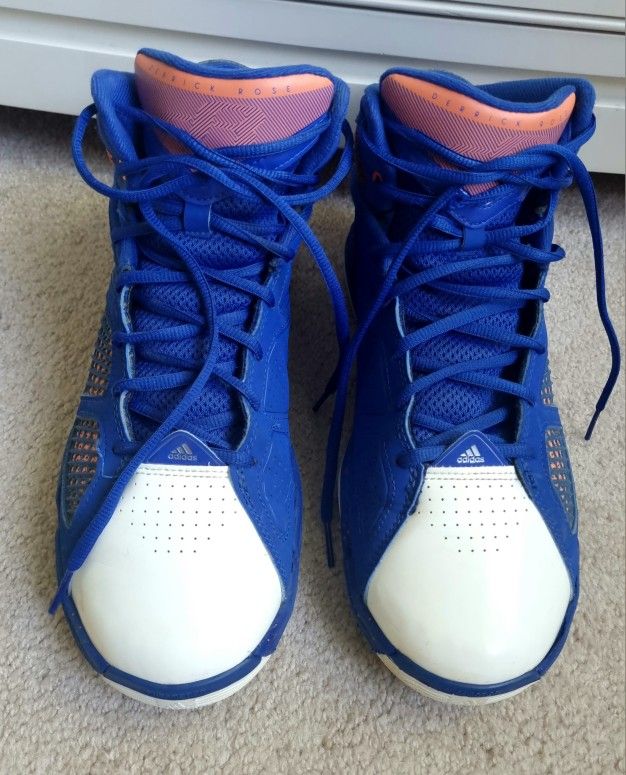 Adidas Adizero Rose 1.5 Restomod "Knicks" basketball shoes. Size 11.5us