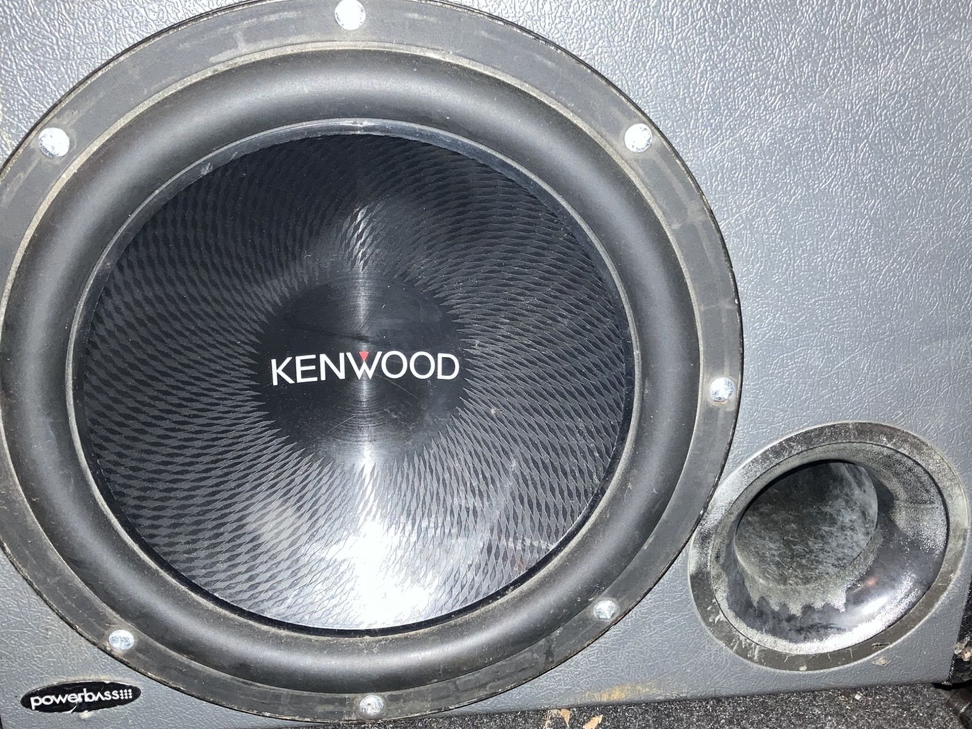 12” Sub Woofer Kenwood Brand & Box