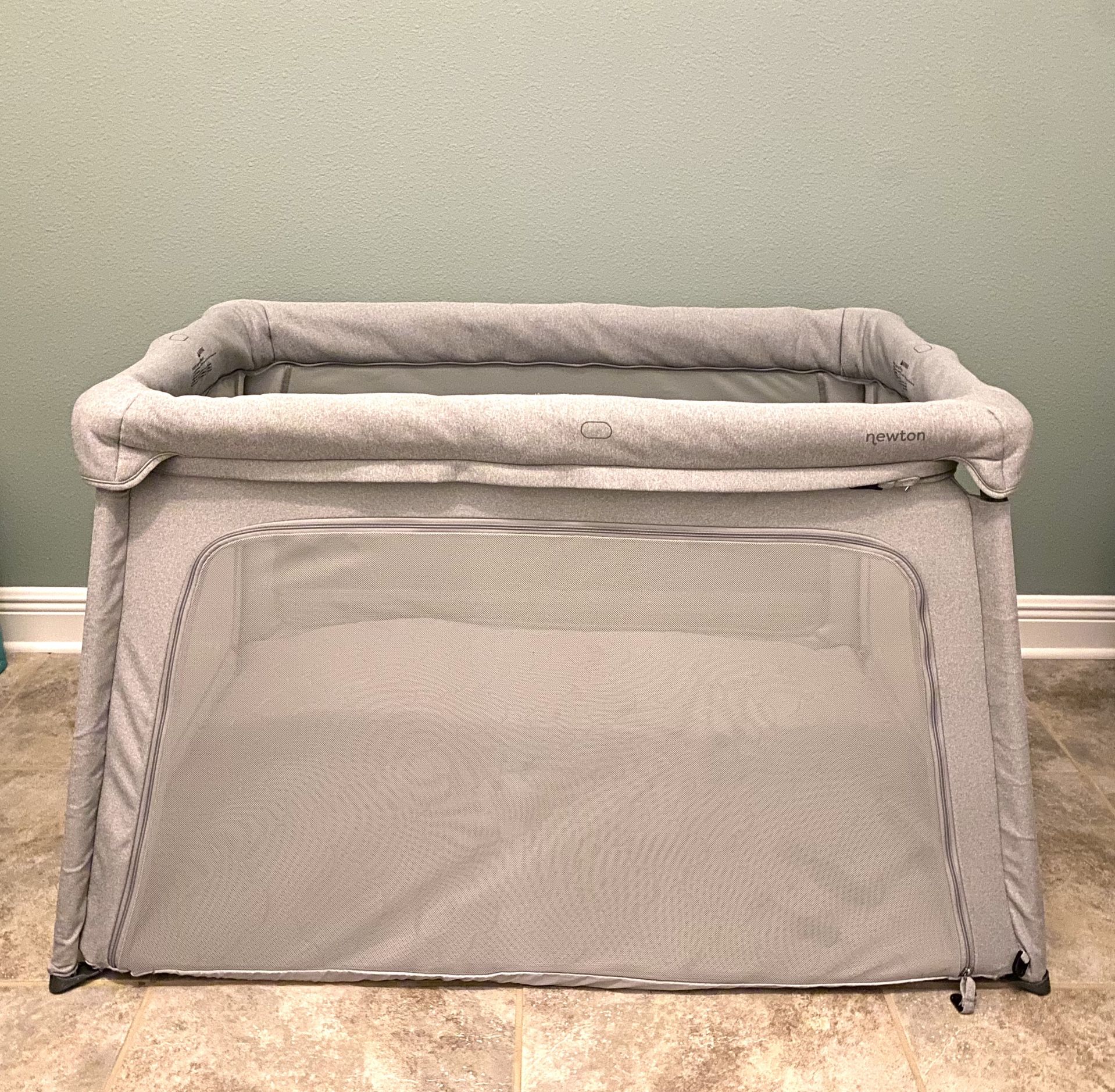 Newton Baby Travel Crib & Play Yard – Breathe-Thru Mattress for Safe Sleep, Portable