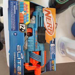 Nerf elite 2.0 commander rd-6 brand new