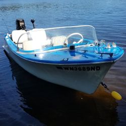 Fun Vintage 1958 Seaking W/ New Trailer