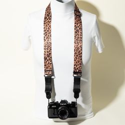 Camera Strap Neck Peak Design Anchors Quick Release Leopard Print 34-56"