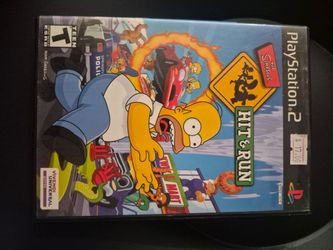 The Simpsons: Hit & Run (PlayStation 2, Complete with Manual