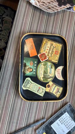 Vintage 10” W. German Wine Tray