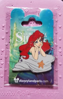 Disney Disneyland Paris Ariel On Rock La Sirene Pin 2022 DLP