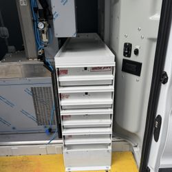 Sortimo SR5 Aluminum Van Drawer Unit - 4 Heavy Duty Drawers - 40" Long Worktop