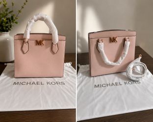 Michael Kors Blush Pink Bag with Rose Gold Hardware