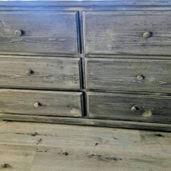 Wood Dresser & Side Dresser 