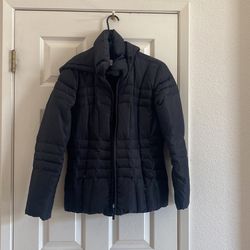 Black Hooded Jacket