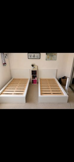Twin beds