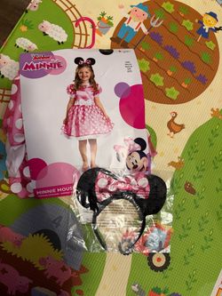Disney Minnie Mouse Toddler Costume Size 2T