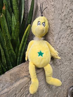 Kohls Cares Dr. Seuss "The Sneetches" SNEETCH Yellow 16" Plush