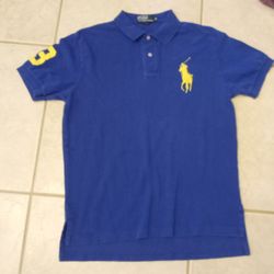 Ralph Lauren Mens Big Pony Polo Shirt Med