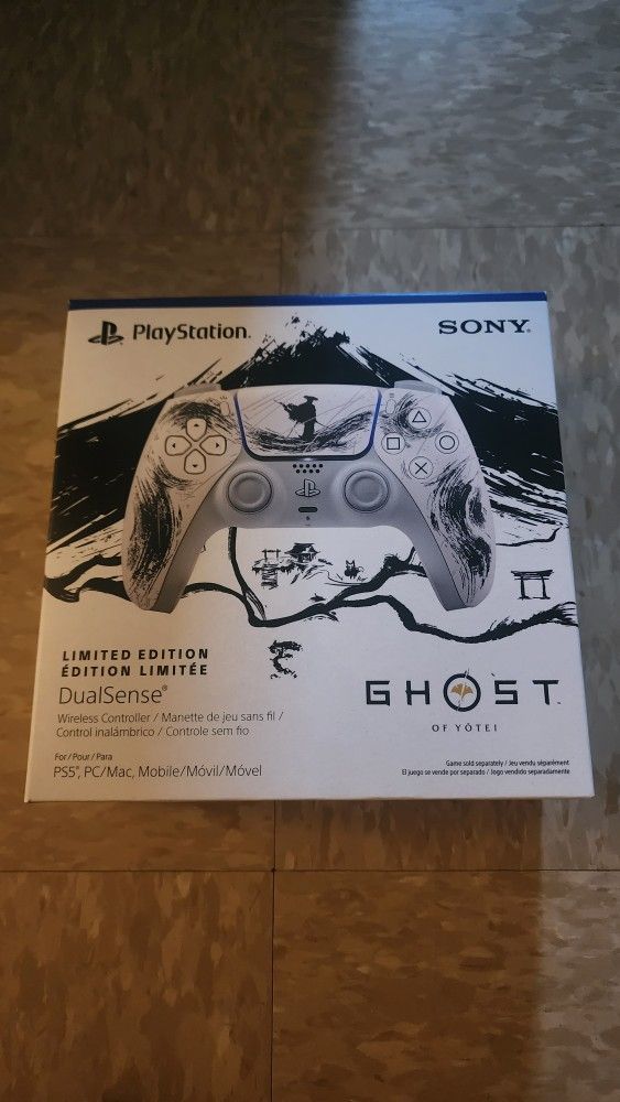 SEALED GHOST OF YOTEI LIMITED EDITION DUALSENSE