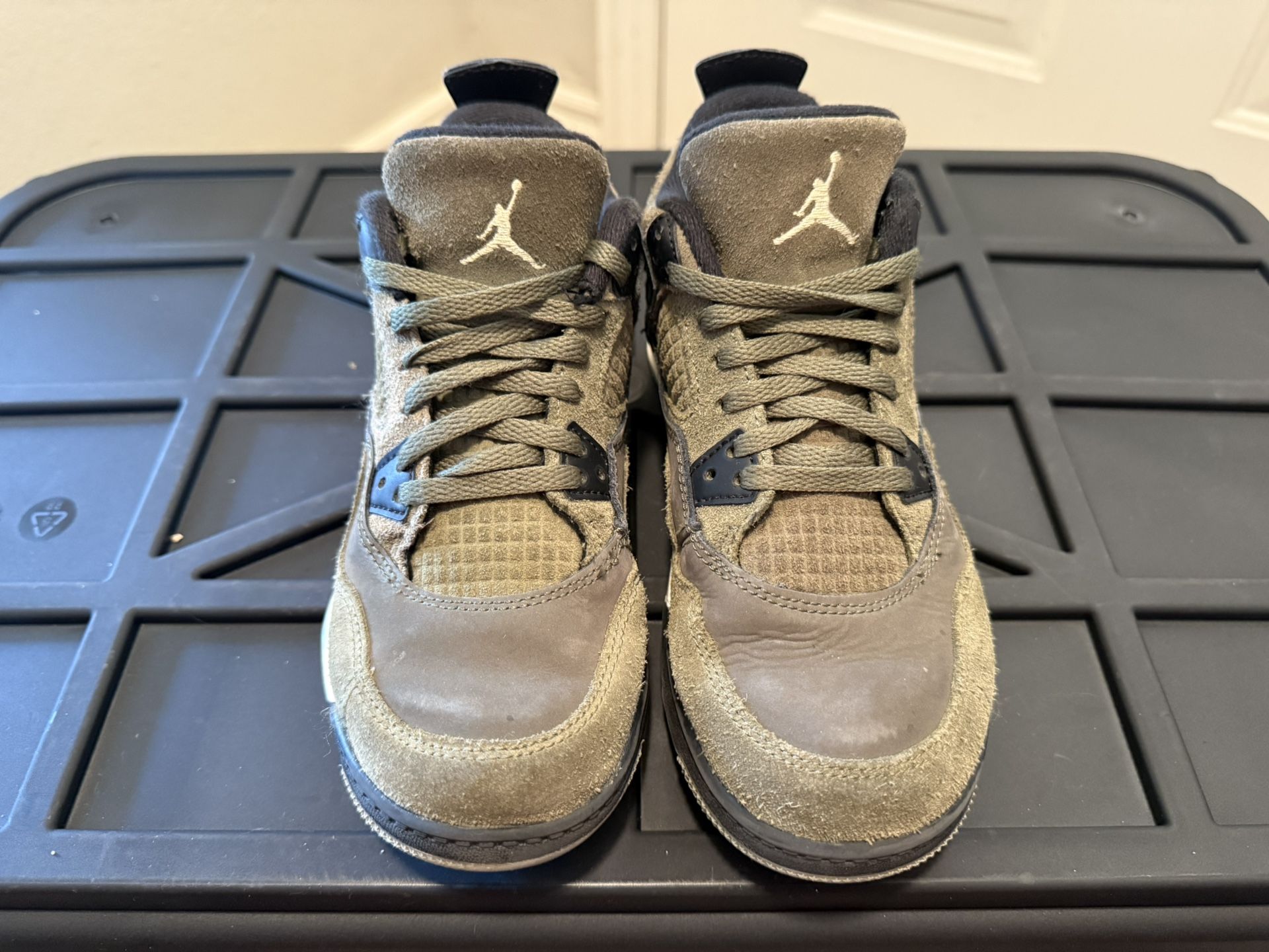 Jordan 4 Retro Craft Medium Olive ( 2Y )